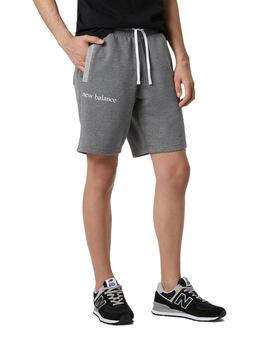 Pantalón Corto New Balance Essential Ball Hombre Gris