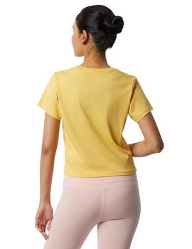 Camiseta New Balance Athletics Mystic Mineral Mujer Amarillo