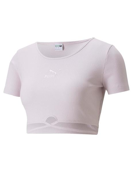 Camiseta puma online rosa mujer