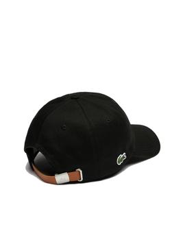 Gorra Lacoste Casquete Unisex Negro