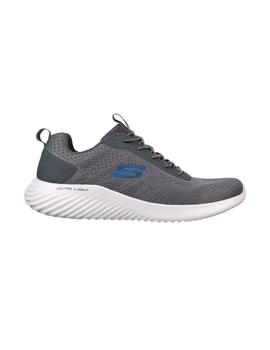 Zapatillas Skechers Bounder-Intread Hombre Gris