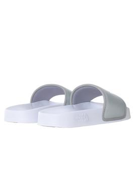 Chanclas TNF W Base Camp Slide Mujer Gris