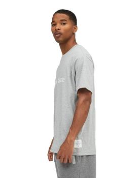 Camiseta New Balance Essentials Pure Hombre Gris