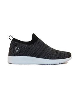 Zapatillas Pitas Tania Mujer Negro