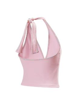 Top Puma Classics Halterneck mujer Rosa