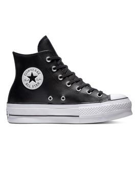 Zapatillas Converse All Star Lift Leather High Unisex Negro