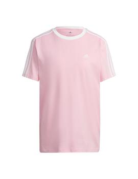 Camiseta Adidas W 3S BF T TRUPNK Mujer Rosa