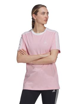 Camiseta Adidas W 3S BF T TRUPNK Mujer Rosa