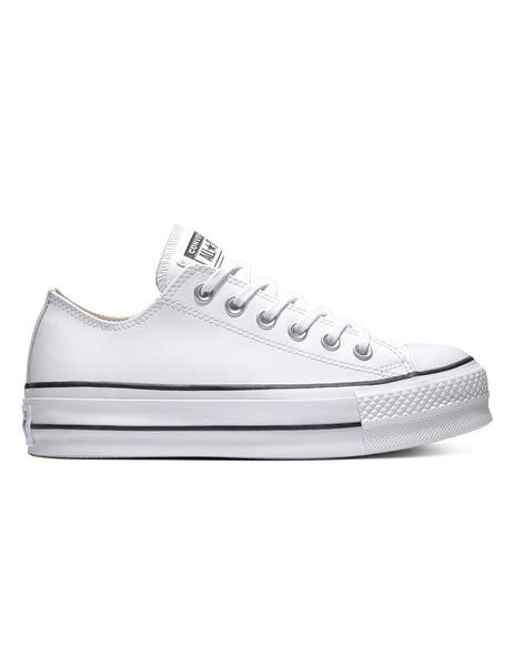 Zapatillas Converse All Star Lift Clean Leather Unisex Blanc