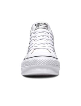 Zapatillas Converse All Star Lift Clean Leather Unisex Blanc