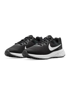 Zapatillas Nike Revolution 6 Junior Negro