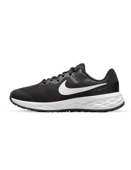 Zapatillas Nike Revolution 6 Junior Negro