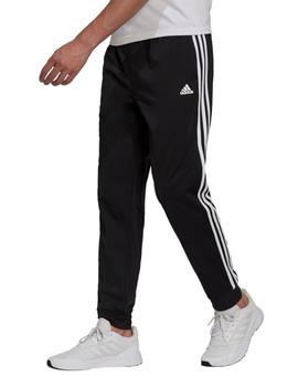 Pantalon Largo Adidas M 3S Jog Tp Hombre Negro