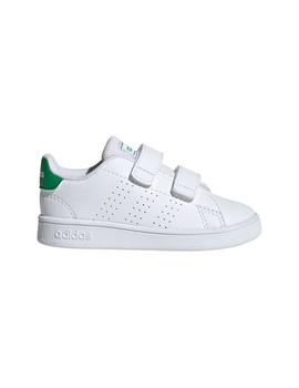 Zapatillas Adidas Advantage CF Niño Blanco