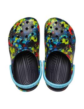 Zapatillas Crocs Classic Graphic Clog K Niño TieDye