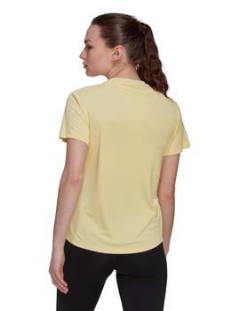 Camiseta Adidas Run It Casama Mujer Amarillo