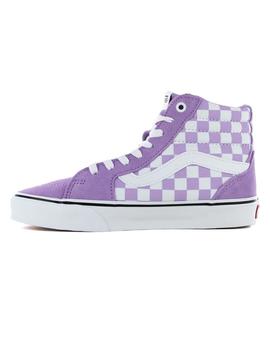 WM Filmore Hi Checkerboard Lavander