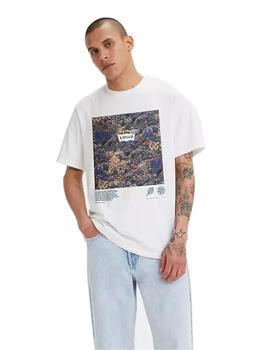 Camiseta Levis Graphic Hombre Blanco