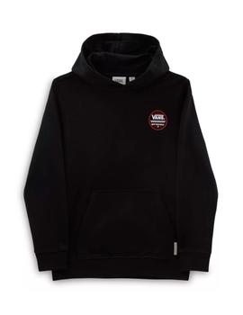 Sudadera Con Capucha Vans  Stackton Circle Hombre Negro