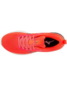 Zapatillas Mizuno Wave Revolt 2 Mujer Rojo