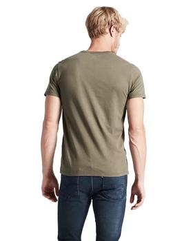 Camiseta Levis Logo Pequeño Hombre Verde