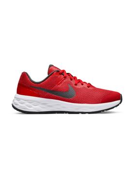 Zapatillas Nike Revolution 6 Junior Rojo