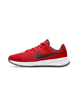 Zapatillas Nike Revolution 6 Junior Rojo