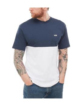 Camiseta Vans Colorblock Hombre Azul
