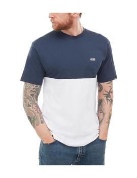 Camiseta Vans Colorblock Hombre Azul