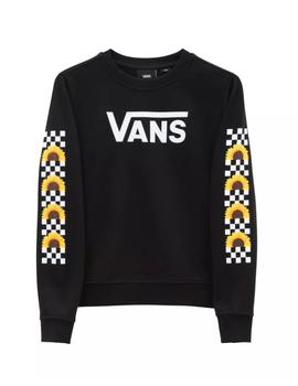 Sudadera sin capucha Vans Apparel Junior Negro