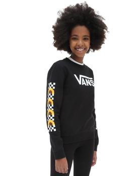 Sudadera sin capucha Vans Apparel Junior Negro