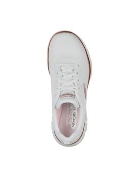 Zapatillas Skechers Flex Appeal 4.0 Mujer Blanco