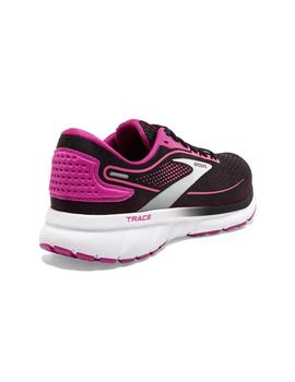 Zapatilla Brooks Trace 2 Mujer Rosa