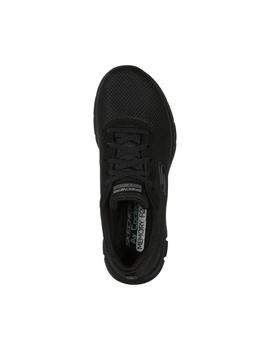 Zapatillas Skechers Flex Appeal 4.0 Brilliant  Mujer Negro