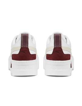 Zapatillas Puma Mayze Luxe Mujer Blanco