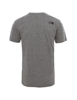 Camiseta The North Face Simple Dome Hombre Gris