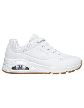 Zapatillas Skechers Uno Stand On Air Mujer Blanco