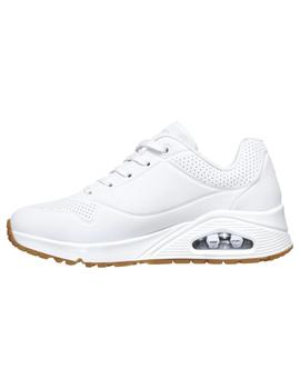 Zapatillas Skechers Uno Stand On Air Mujer Blanco