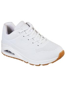 Zapatillas Skechers Uno Stand On Air Mujer Blanco