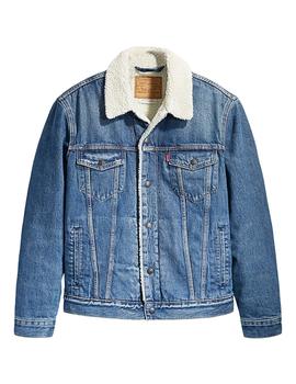 Chaqueta Levis Type 3 Sherpa Hombre Vaquero