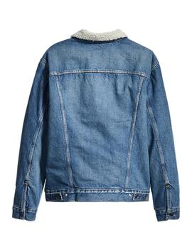 Chaqueta Levis Type 3 Sherpa Hombre Vaquero