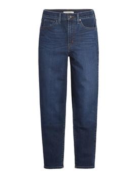 Pantalón Largo Levis Mom Jean Mujer Azul