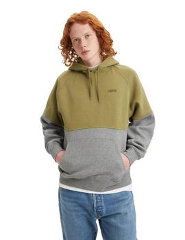 Sudadera Con Capucha Levis Varsity Hombre Verde