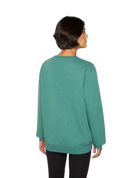 Sudadera Sin Capucha Ellese Meno Mujer Verde