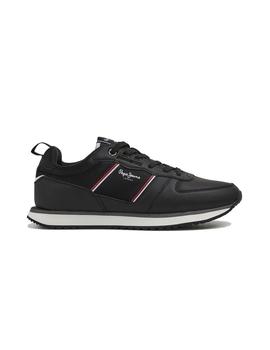 Zapatillas Pepe Jeans Tour Urban 22 Hombre Negro