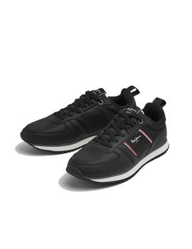 Zapatillas Pepe Jeans Tour Urban 22 Hombre Negro