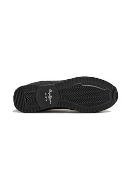 Zapatillas Pepe Jeans Tour Urban 22 Hombre Negro