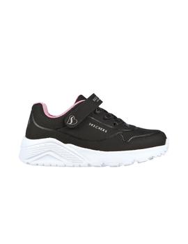 Zapatillas Skechers Uno Lite Niña Negro