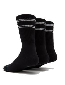 Calcetines Casual Negro Altos