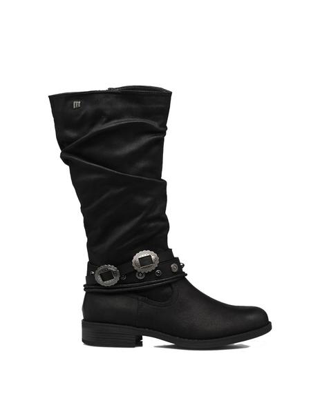 Botas mustang negras online